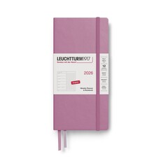 Leuchtterm 1917 Leuchtrrum 2026 Weekly Wallet Planner Dusty Rose
