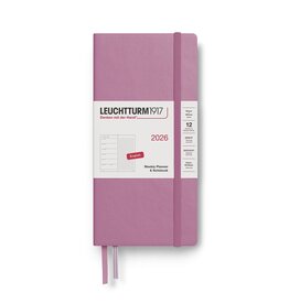 Leuchtterm 1917 Leuchtrrum 2027 Weekly Wallet Planner Dusty Rose