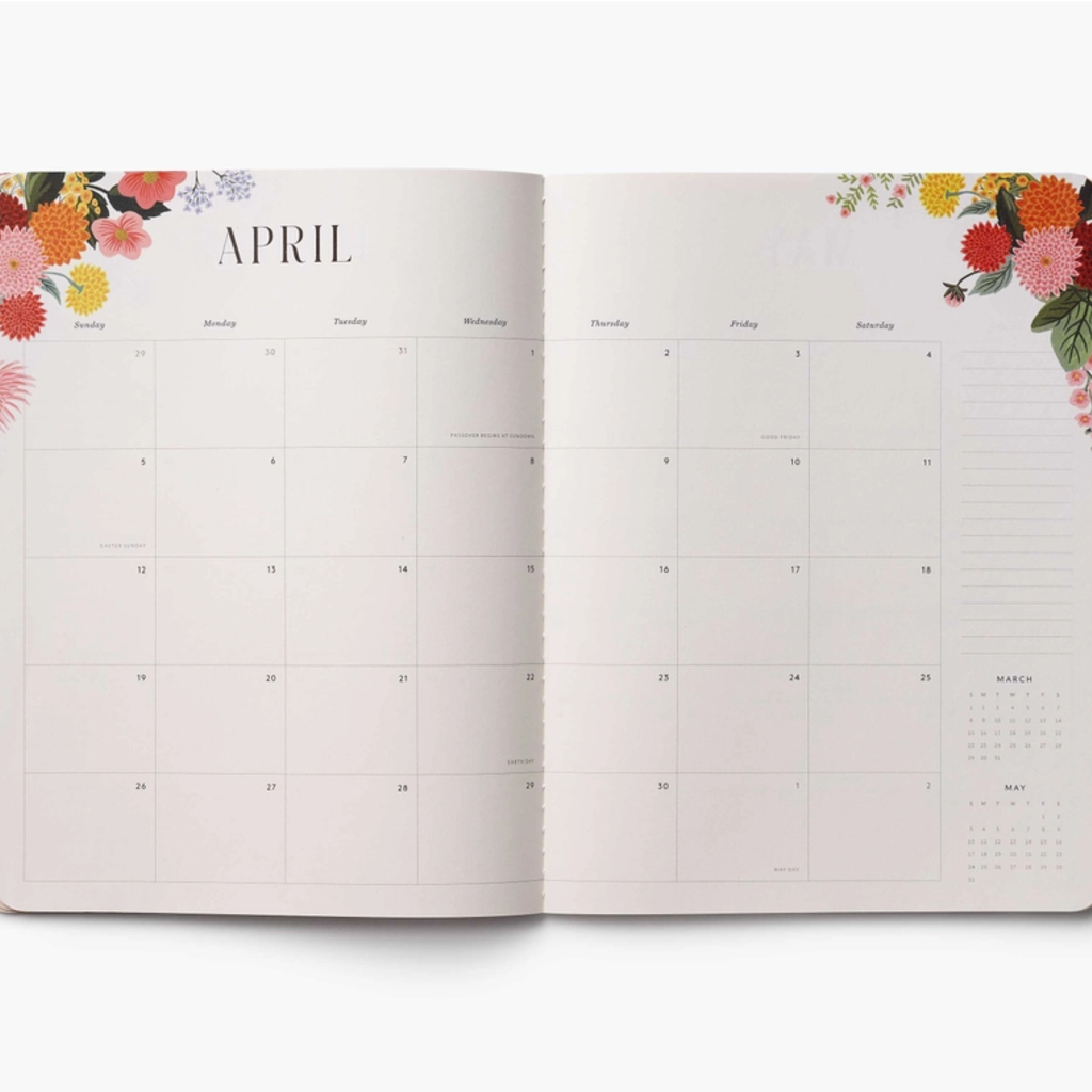 2026 Dahlia Rifle Appointment Planner Monthly