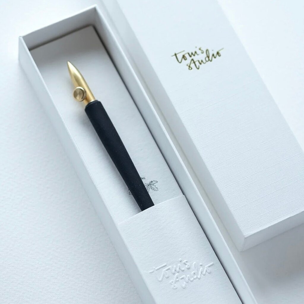 Brass Adjustable One=Dip-Nib Calligraphy Pen