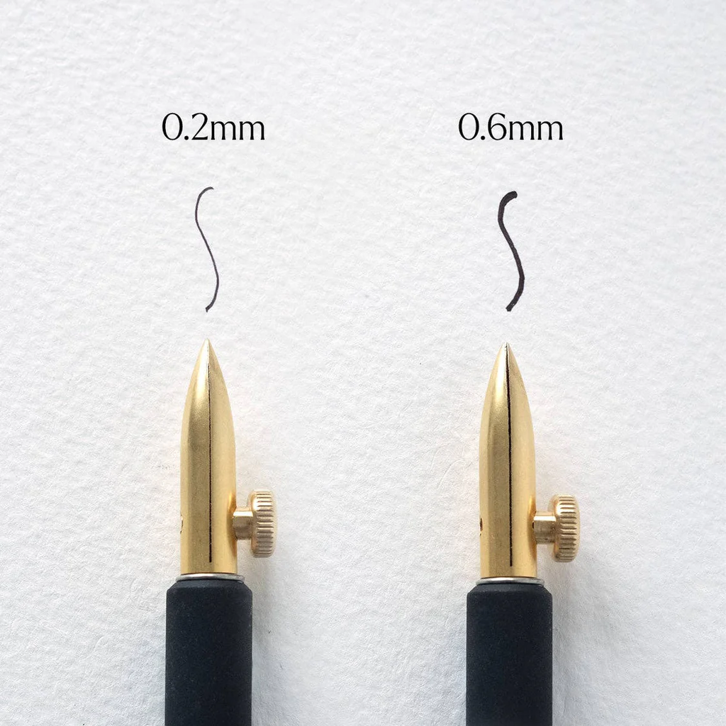 Brass Adjustable One=Dip-Nib Calligraphy Pen
