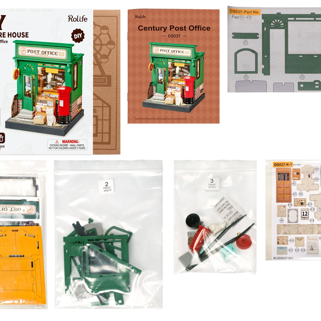 Tiny DIY Kit "Century Post Office"