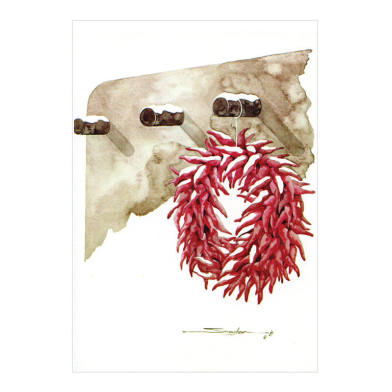 Chilly Chiles Box/12 Holiday Cards