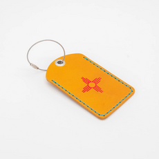 Zia Leather  Luggage Tag