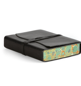 Roma Lussa BLACK Leather Journal 5x7