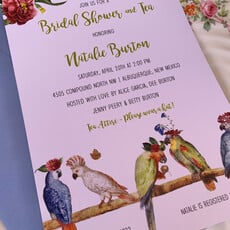 Birds of a Feather Invitation