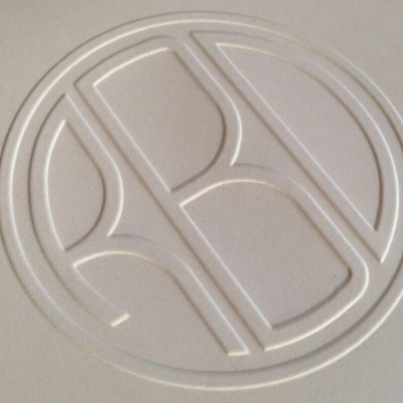 Henley Embossed Monogram Note Set/25