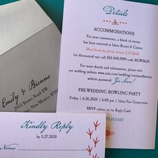 Roadrunner Wedding Invitation