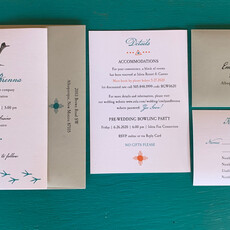 Roadrunner Wedding Invitation