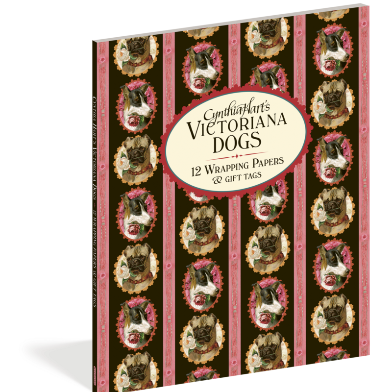 Victorian Dogs Wrapping Paper