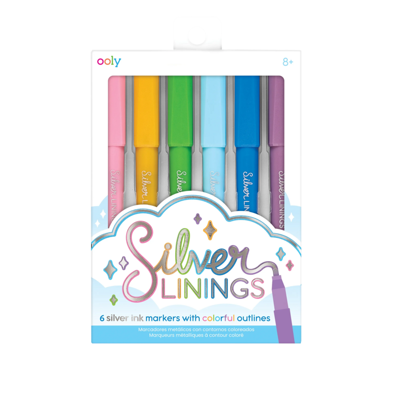 ooly Silver Linings Outline Markers