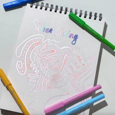 ooly Silver Linings Outline Markers