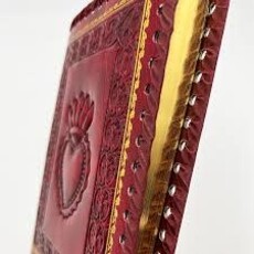 Sacred Heart Italian Leather Journal