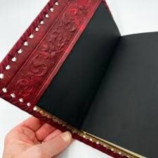 Sacred Heart Italian Leather Journal