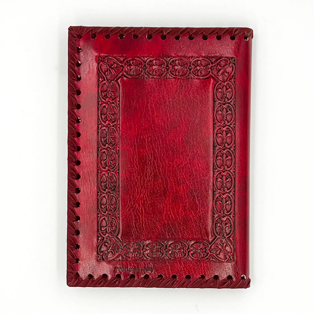Sacred Heart Italian Leather Journal