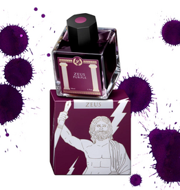 Zeus Purple Laban Greek Mythology Ink