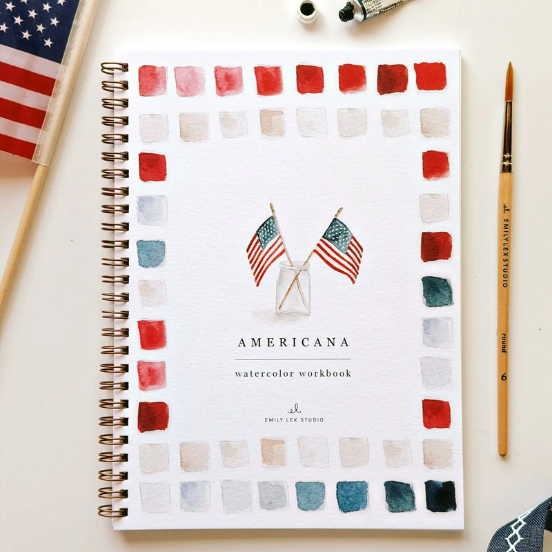 Americana Watercolor Notebook