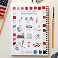 Americana Watercolor Notebook
