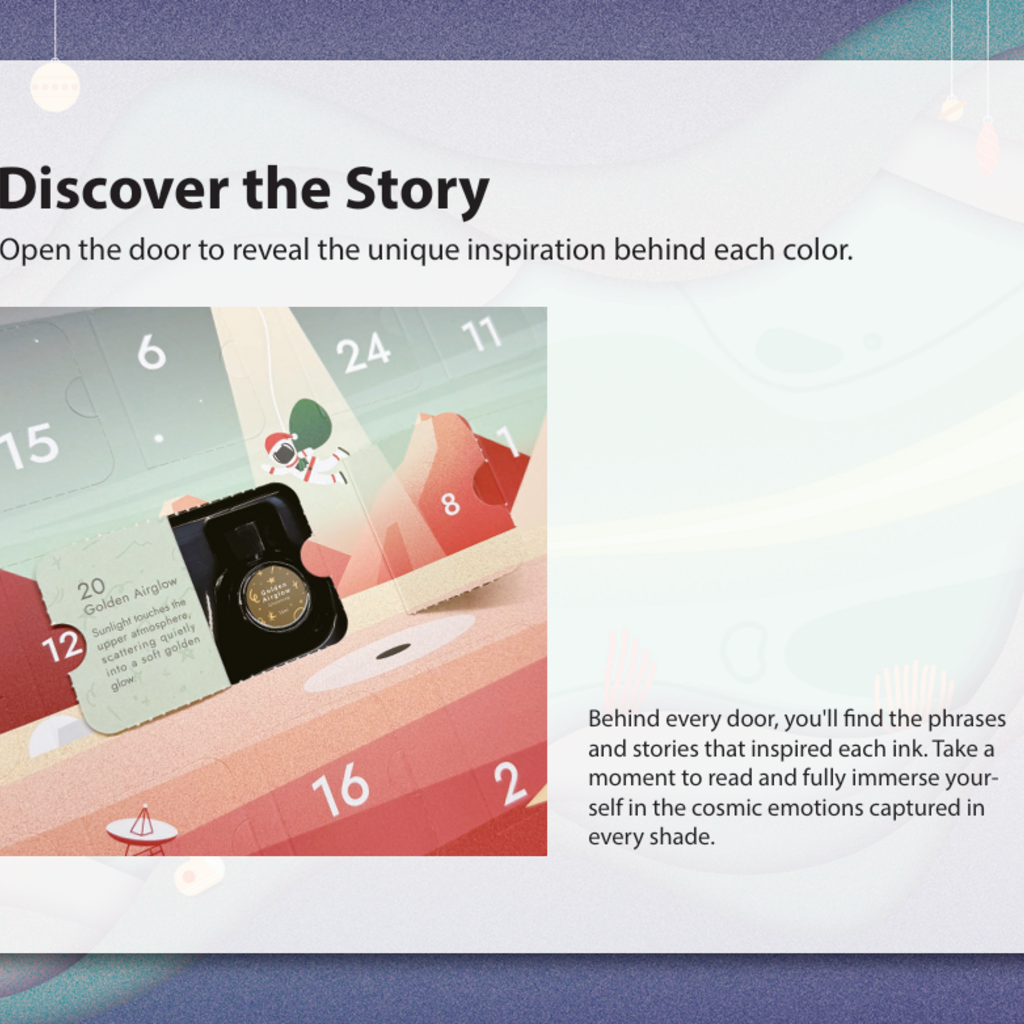 2026 Colorverse Colorvent Ink Calendar