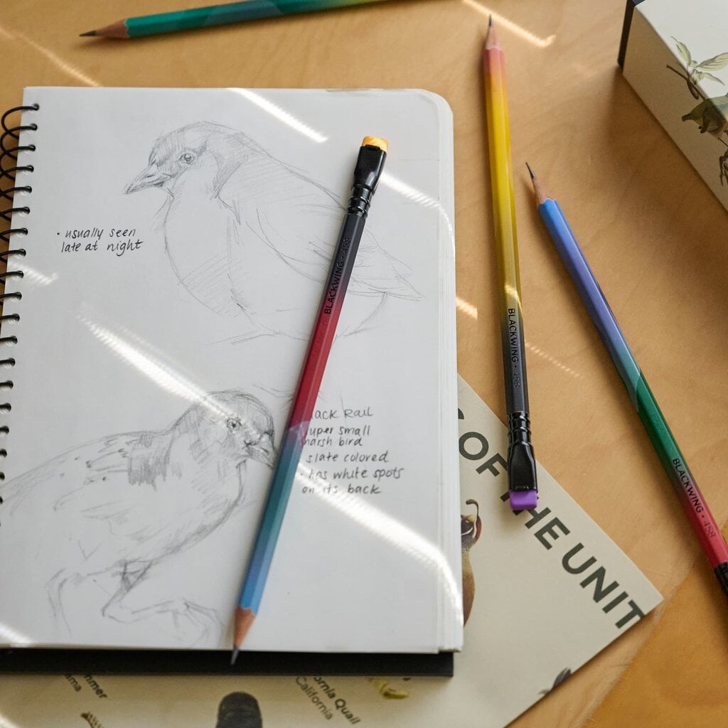 Box Blackwing Volume 458  The Birding Pencil Balanced