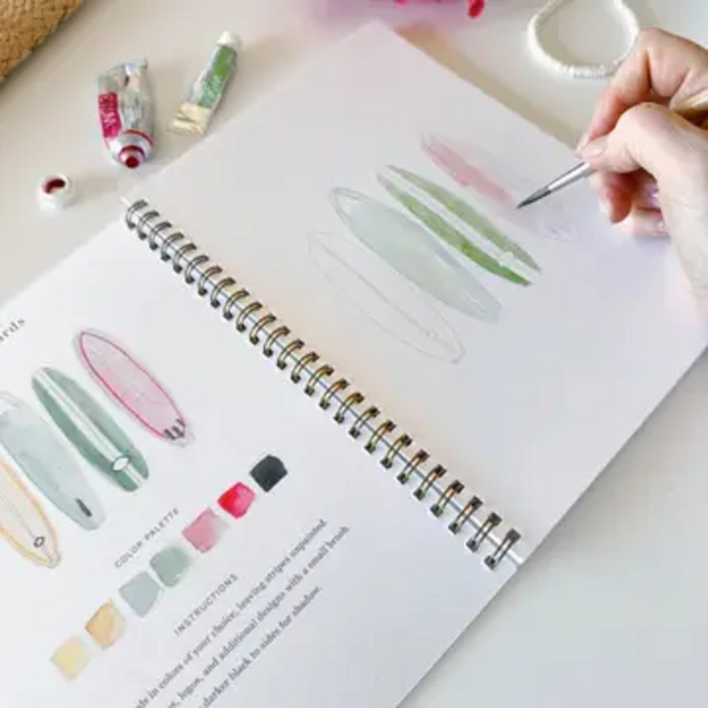 Tropical Watercolor Notebook