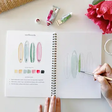 Tropical Watercolor Notebook