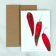 Red Chile Blank Card