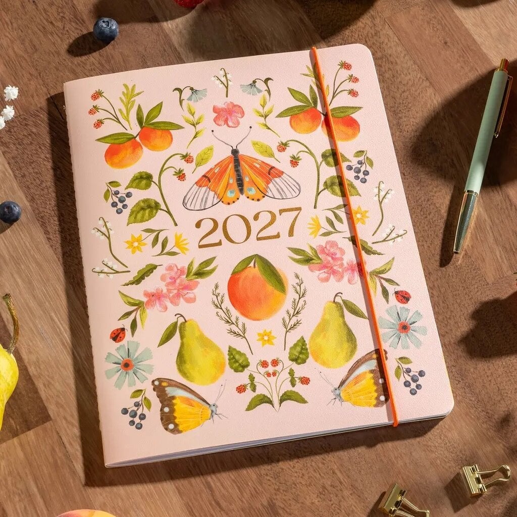 Fruit and Flora 17 Month Planner