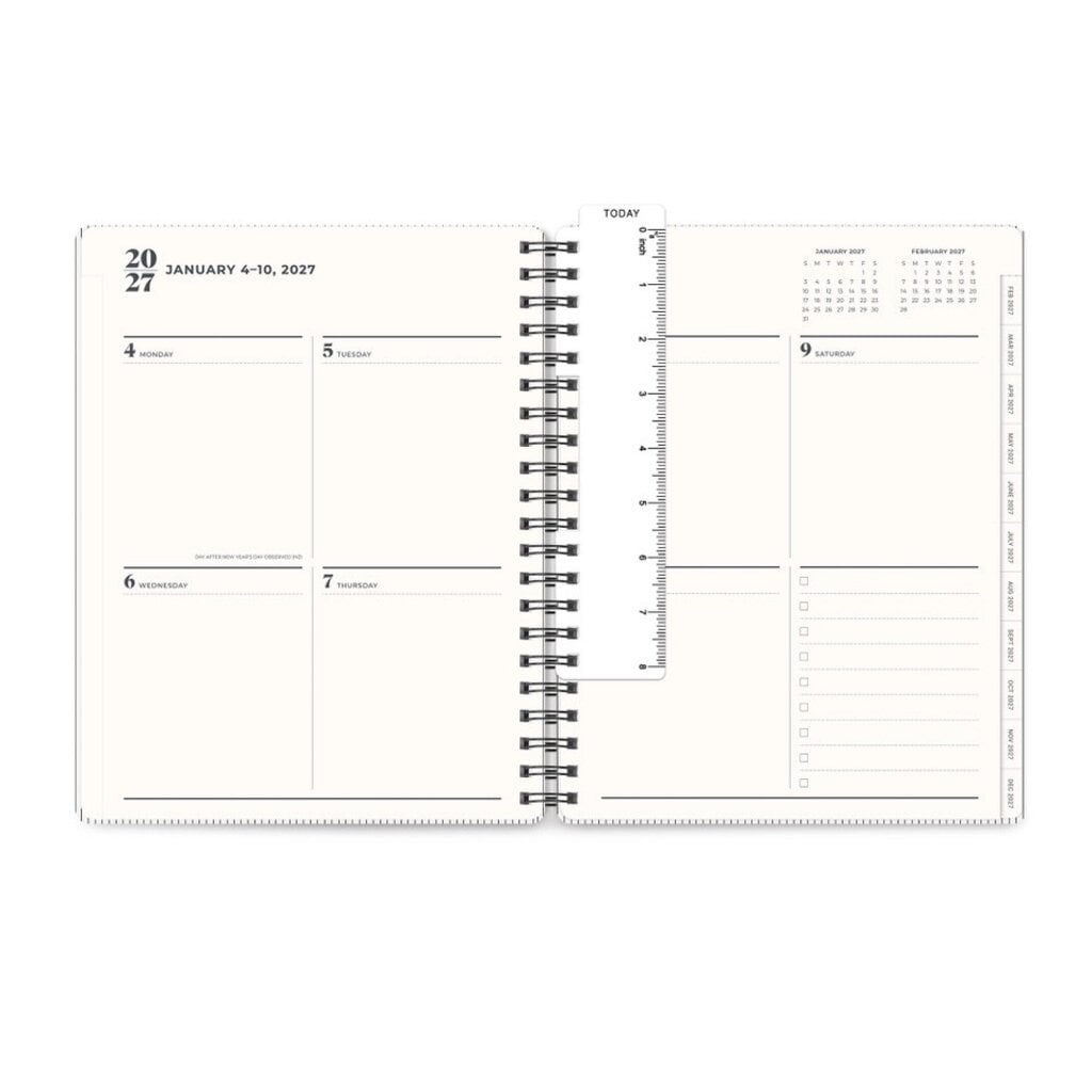 2027 Midnight Baxter Large Planner