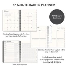 2027 Midnight Baxter Large Planner
