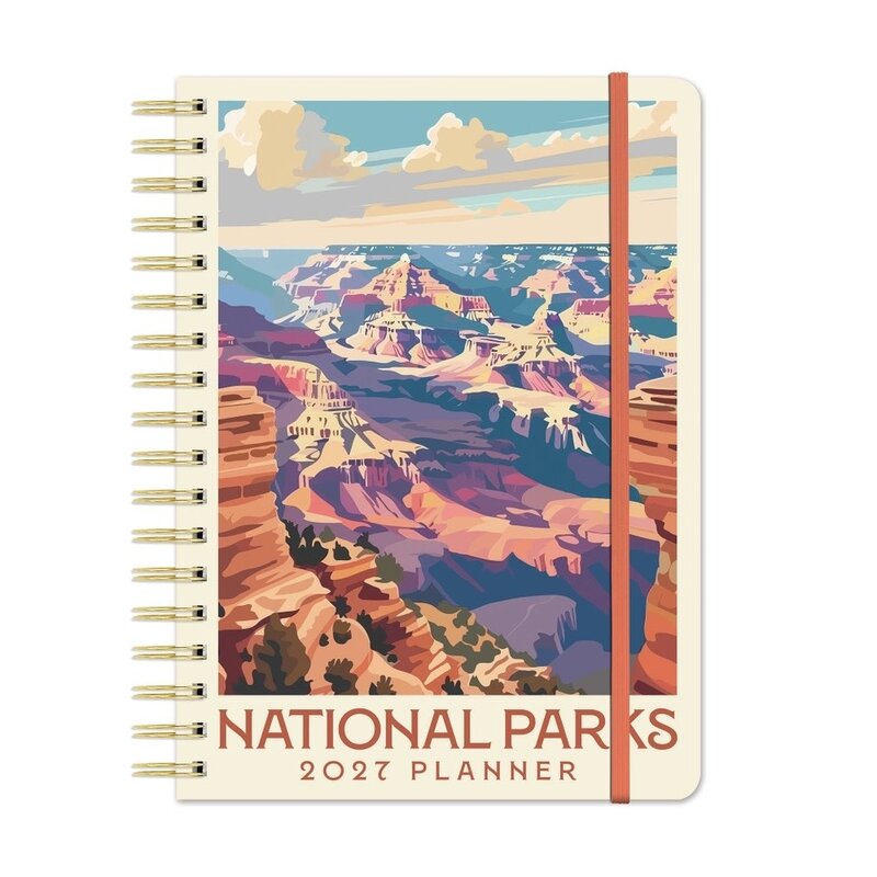 2027 National Parks Tri-Tab Planner