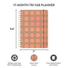 2027 Tri-Tab Planner Age of Romance