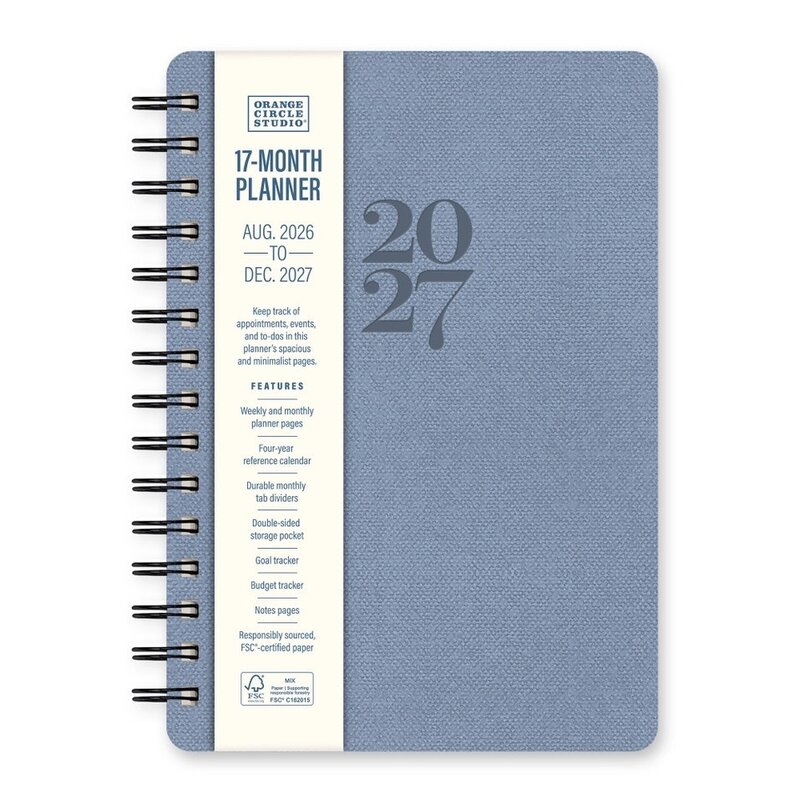 Agatha Planner Periwinkle 2027