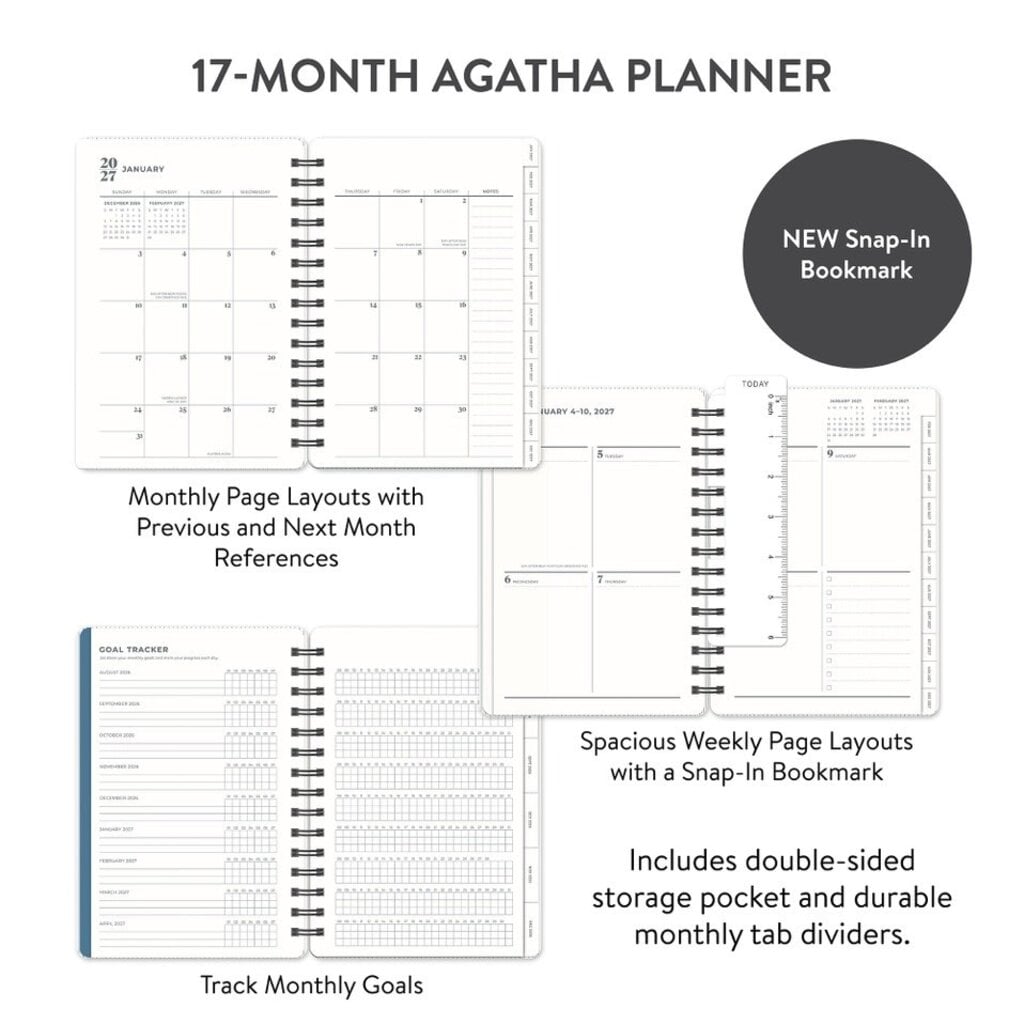 Agatha Planner Periwinkle 2027