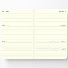 2027 Birds Weekly Planner