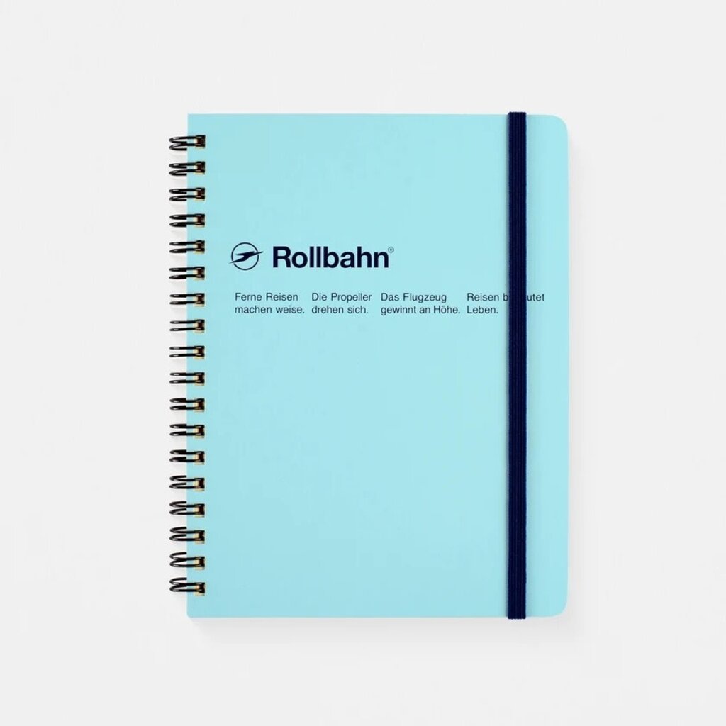 Rollbahn A5 Clear Blue Notebook