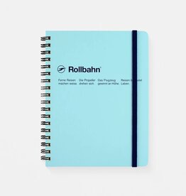 Rollbahn A5 Clear Blue Notebook