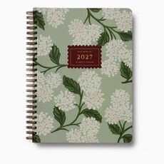 Sage Hydrangea Spiral Planner 2027