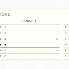 Leuchtrrum 2027 Medium A5 Weekly Planner Indigo