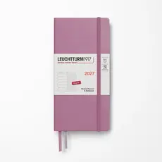 Leuchtterm 1917 Leuchtrrum 2027 Weekly Wallet Planner Dusty Rose