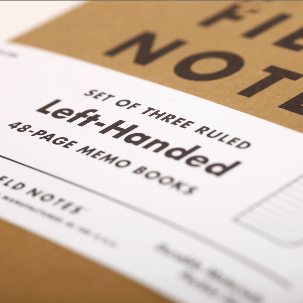 Field Notes Left Handed Field Notes Set/3