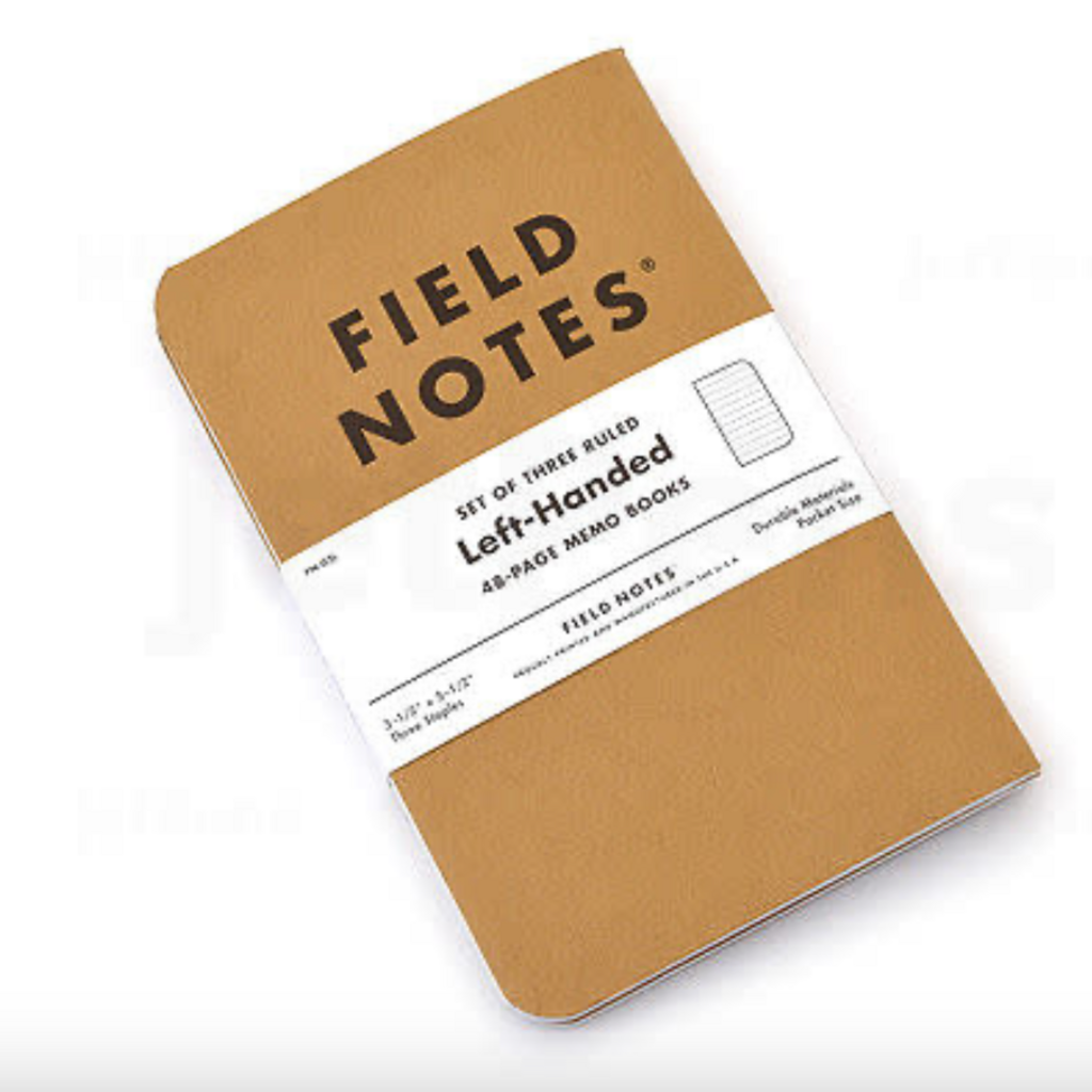 Field Notes Left Handed Field Notes Set/3