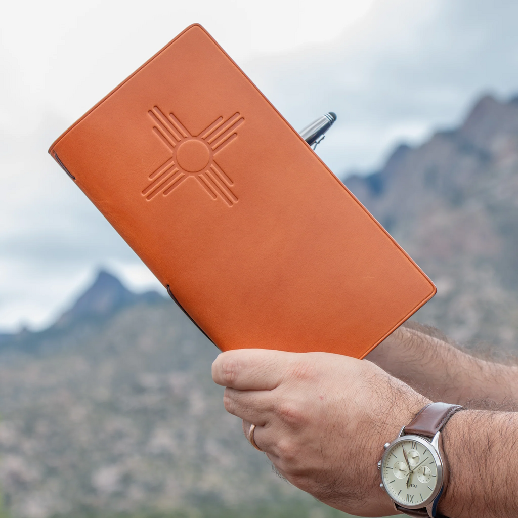 Zia Travelers Notebook Brown