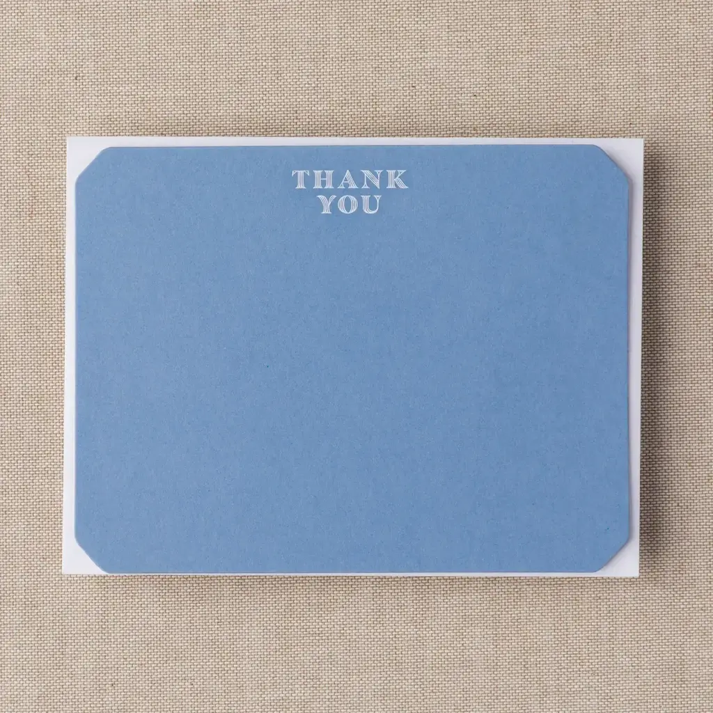 Engraved Thank You Notecards