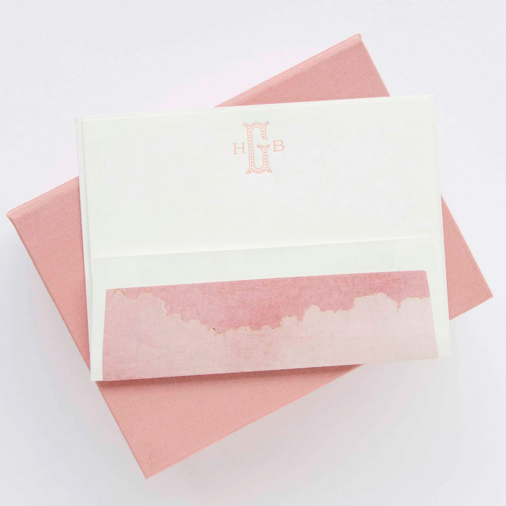 Sandias Silk Stationery Box