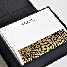 Geode Silk Stationery Box