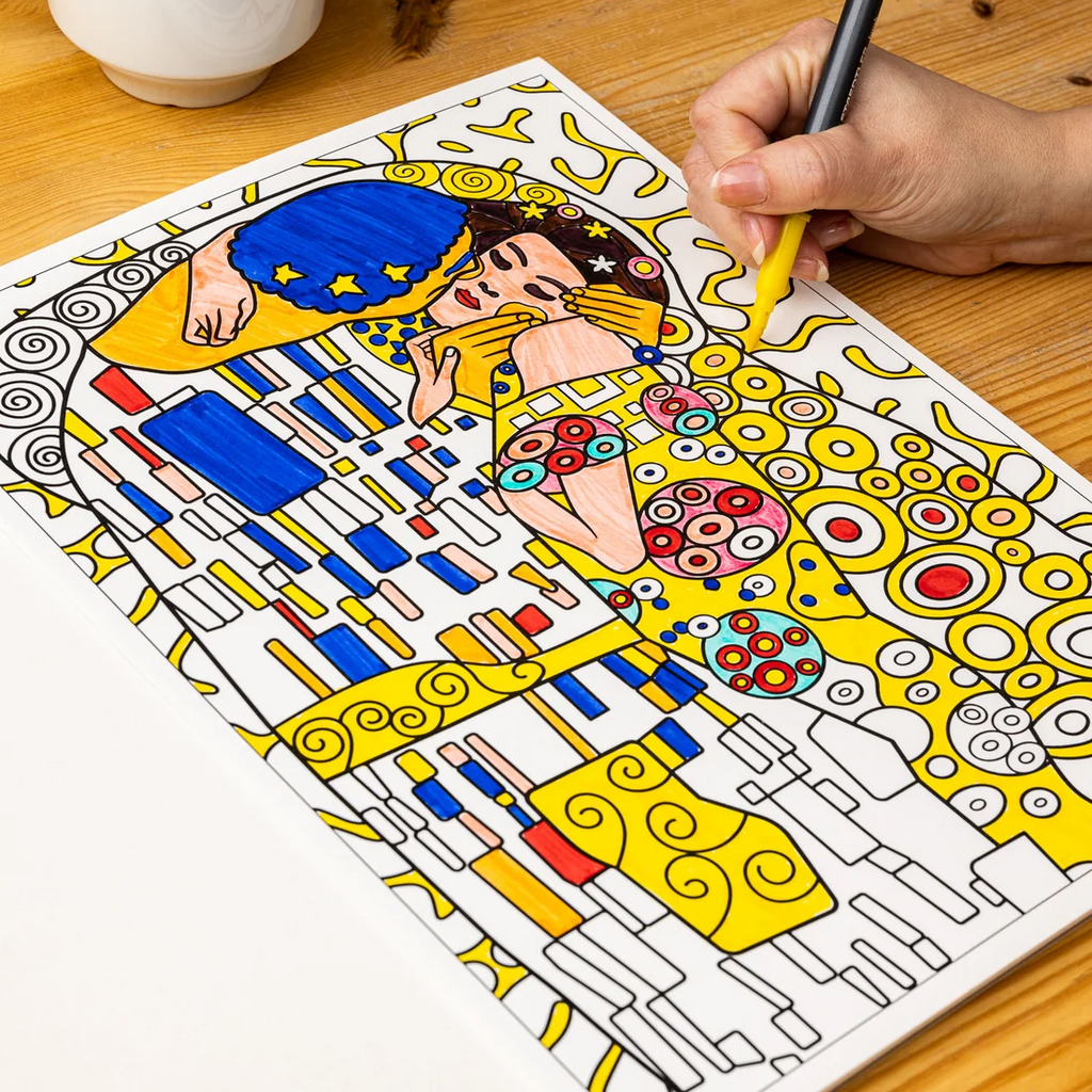 Masterpieces Coloring Book
