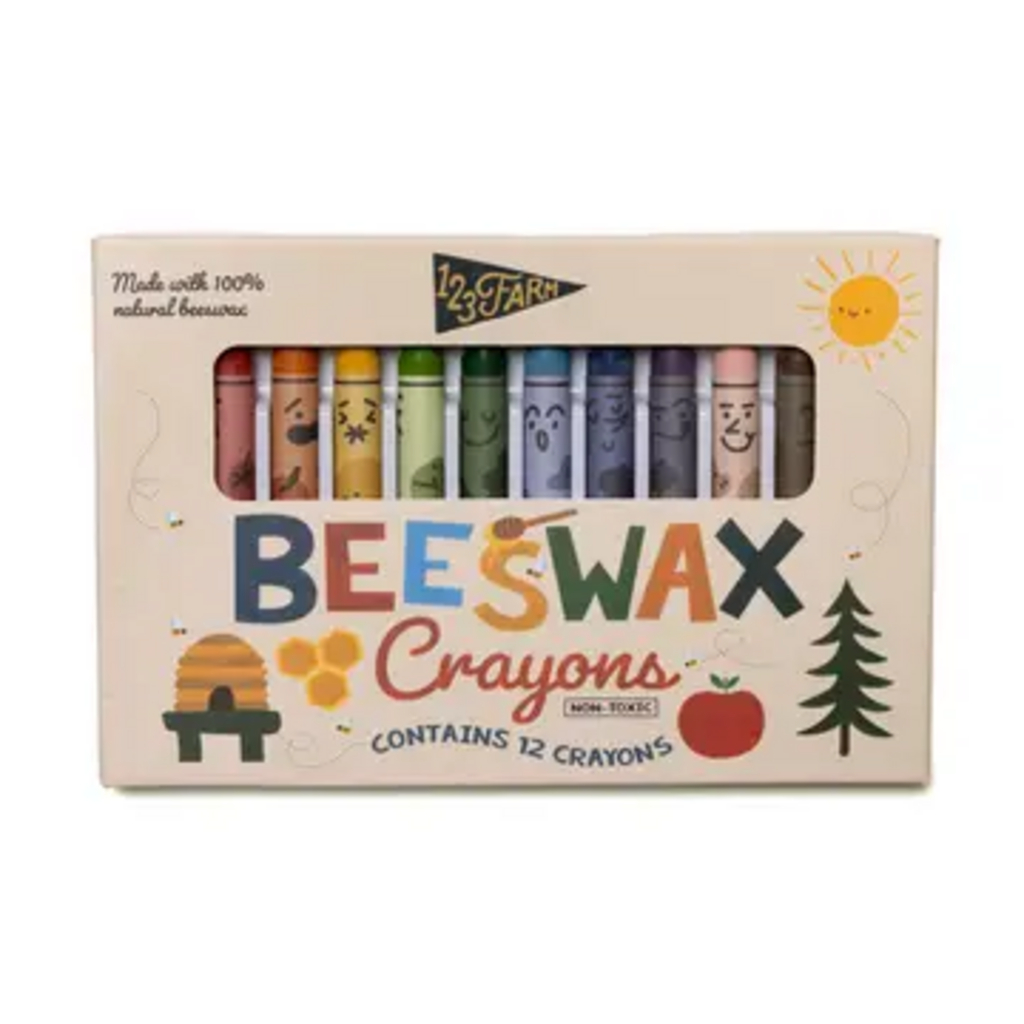 Beeswax Crayons set/12