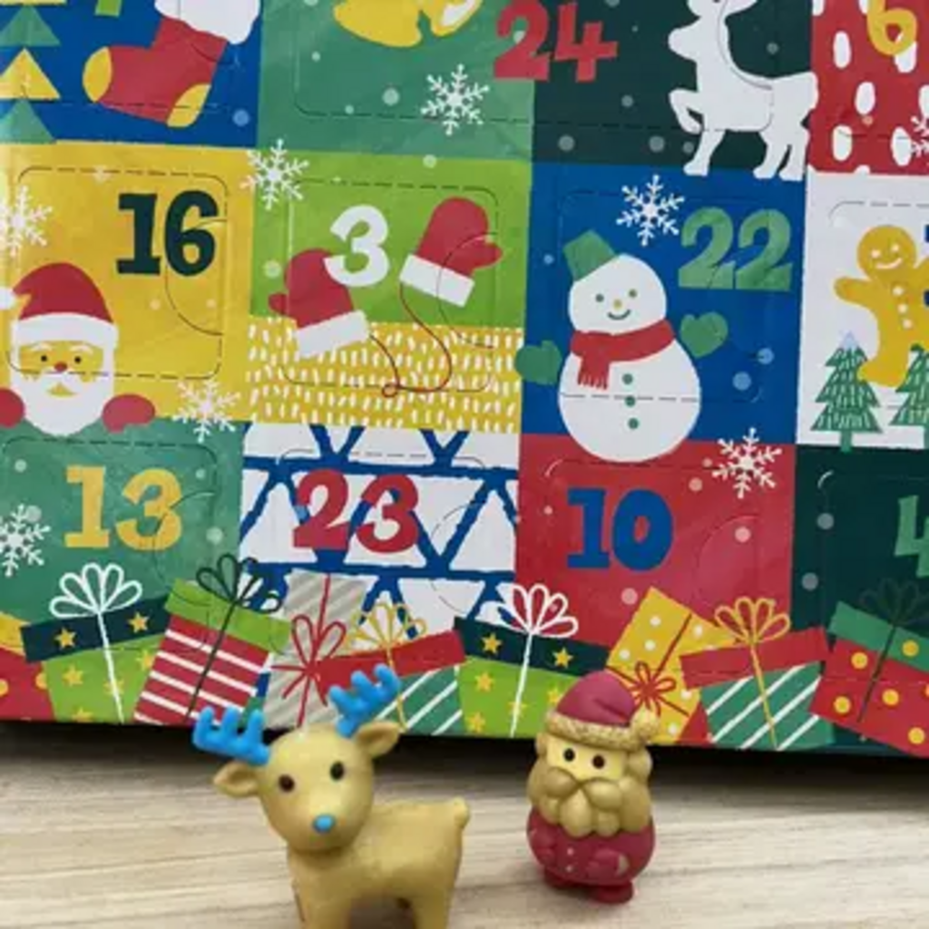Iwako Holiday Advent Eraser Calendar
