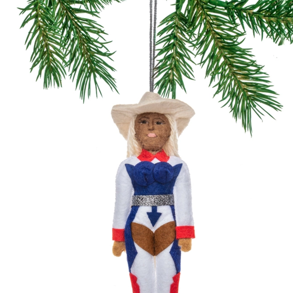 Beyonce Cowboy Carter Felt Ornament